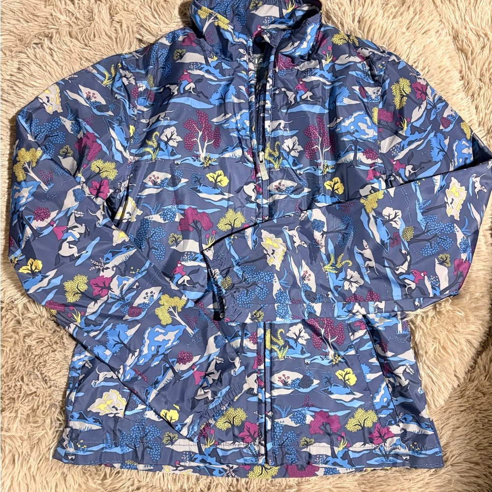 Ariat Lg 12 girls Kids Jacket dog trees horse